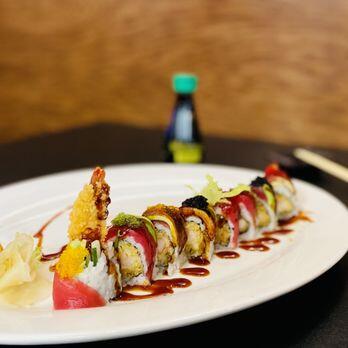 Color dragon roll