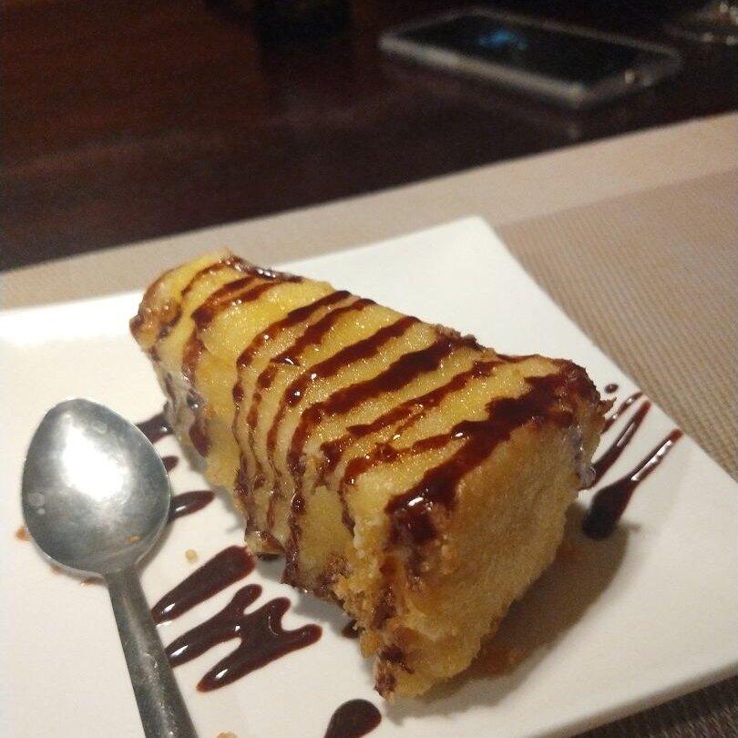 Tempura cheese cake