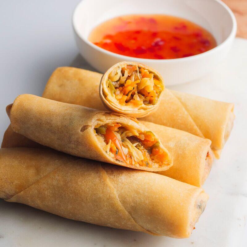 Vegetable spring roll (4pcs)